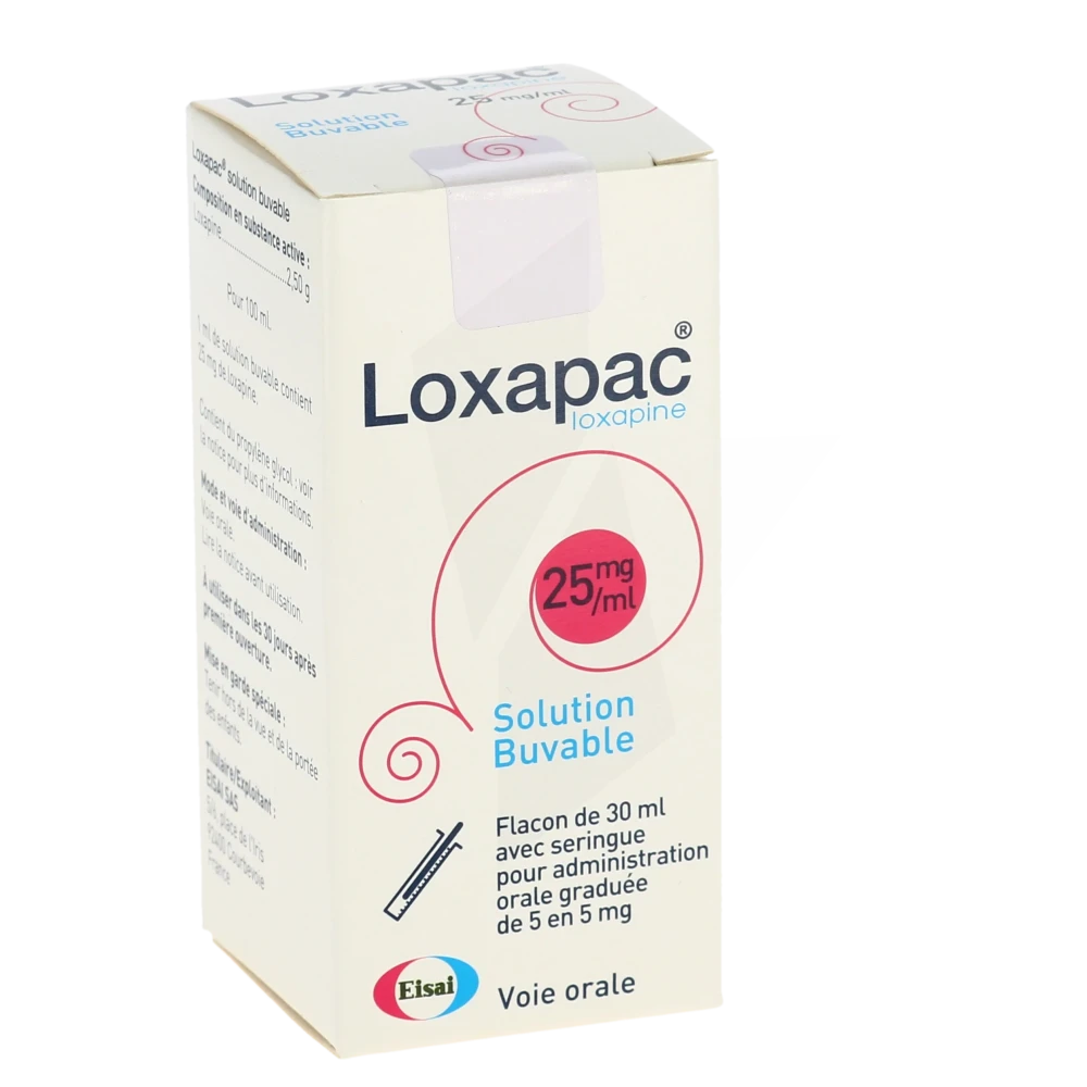 Loxapac, Solution Buvable