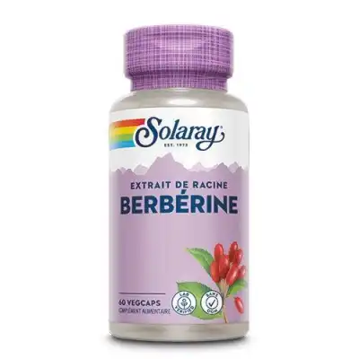Solaray Berbérine Capsules Végétales B/60 à ANGLET