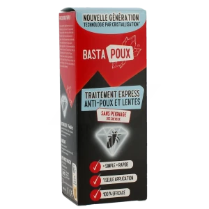 Bastapoux Trait Anti-poux Express Fl/100ml