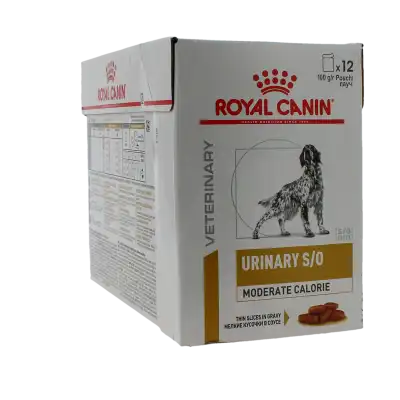 Royal Canin Veterinary Urinary S/O chien - 12 sachets de 100 g