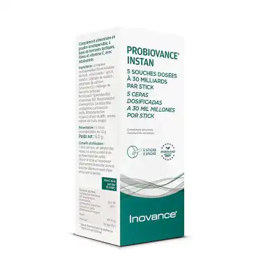 Probiovance® Instan Poudre Orodispersible 5 Sticks/1,2g à CHAMPAGNOLE