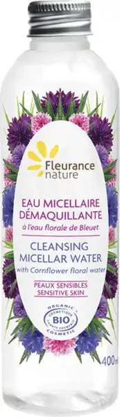 Fleurance Nature Eau Micellaire Démaquillante Bleuet Fl/400ml