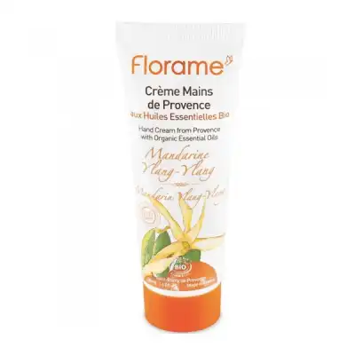 Florame Crème Pour Les Mains Mandarine & Ylang-ylang - 50ml à SENNECEY-LÈS-DIJON