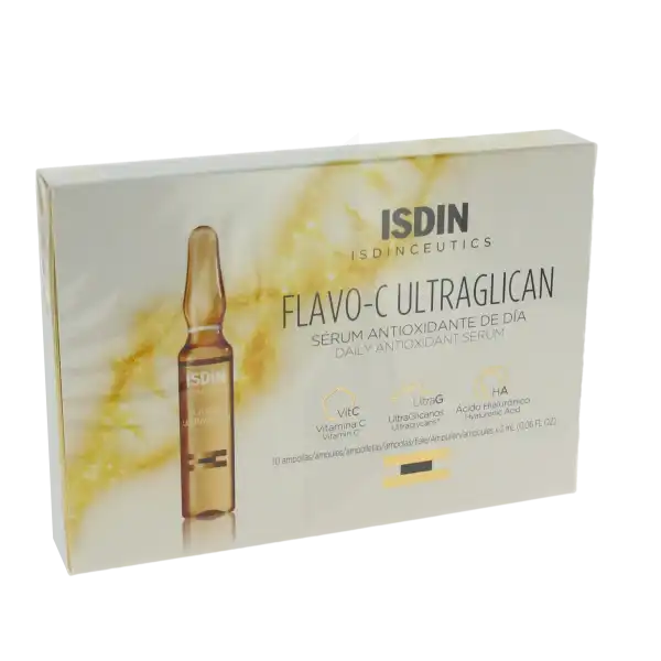 Isdin Flavo C Ultraglican Sérum 10 Ampoules/2ml