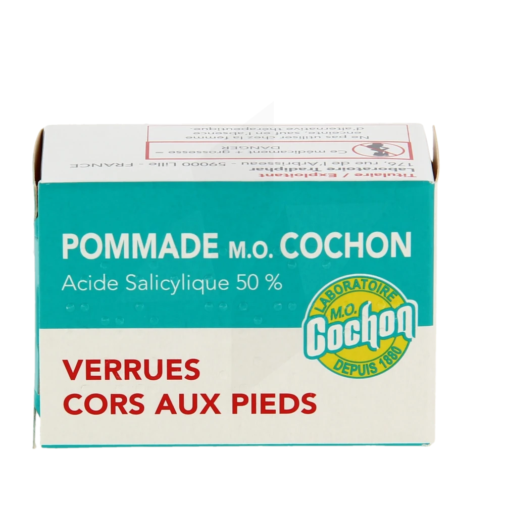 Pharmacie Du Lion - Médicament Pommade M.o. Cochon 50 %, Pommade - Acide  salicylique - Forbach