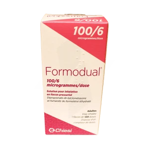Formodual 100/6 Microgrammes/dose, Solution Pour Inhalation En Flacon Pressurisé