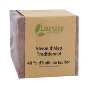 Lauralep Savon D’alep Traditionnel 40% 200g à BOLLÈNE