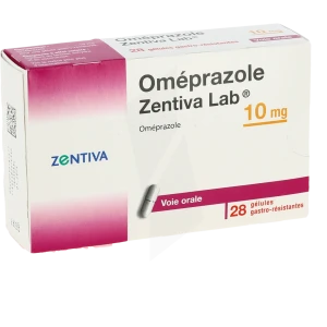 Omeprazole Zentiva Lab 10 Mg, Gélule Gastro-résistante