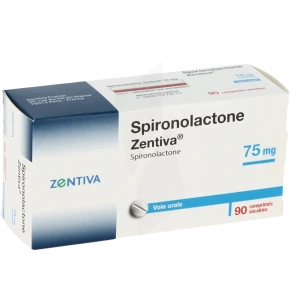 Spironolactone Zentiva 75 Mg, Comprimé Sécable