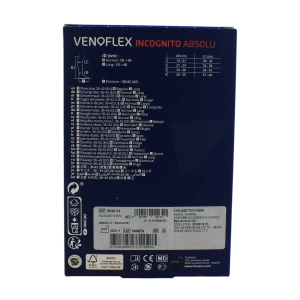 Venoflex Incognito Absolu 2 Chaussette Femme Noir Taille 1n