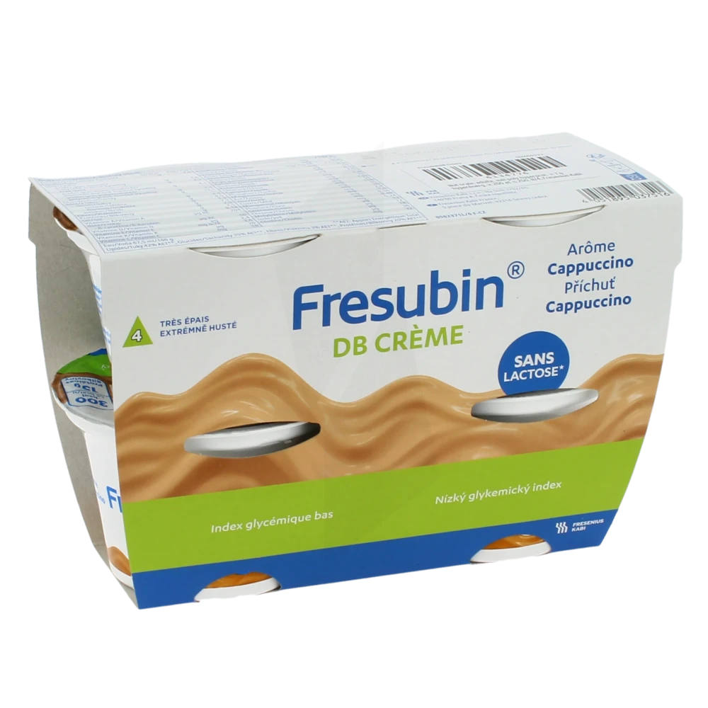 Fresubin Db Crème Nutriment Cappuccino 4pots/200g