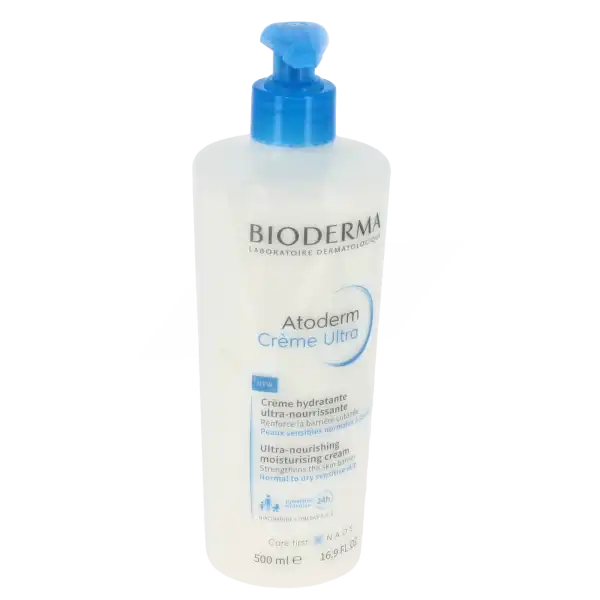 Atoderm Creme Ultra Cr Hydratante Ultra Nourrissante Fl Pompe/500ml