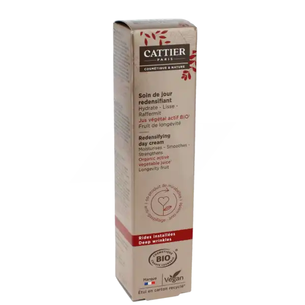 Cattier Crème Soin De Jour Redensifiant Fl Airless/50ml