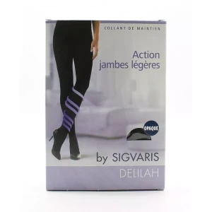 Sigvaris Delilah Collant Opaque Noir Taille 5