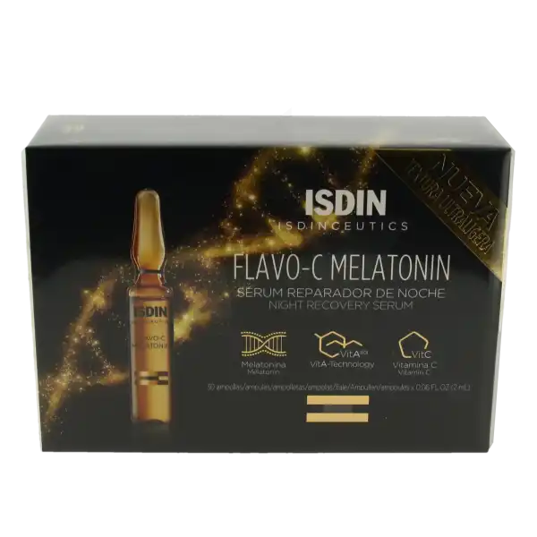 Isdin Flavo C Melatonin Sérum 30 Ampoules/2ml