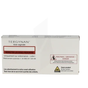 Tergynan, Comprimé Vaginal