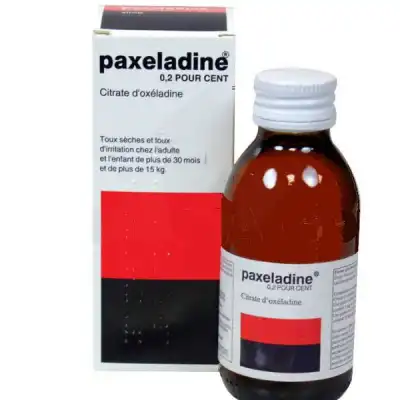 Paxeladine 0,2 Pour Cent, Sirop à CORMEILLES-EN-PARISIS