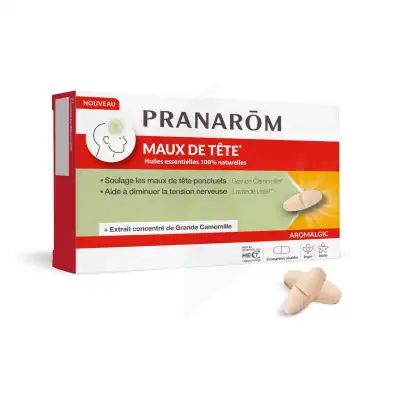 AROMALGIC Cpr maux de tête Boîte de 15
