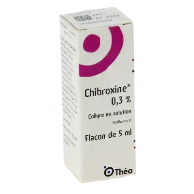 Chibroxine 0,3 Pour Cent, Collyre En Solution à Saint Leu La Forêt
