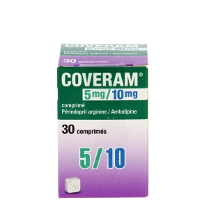 Coveram 5 Mg/10 Mg, Comprimé