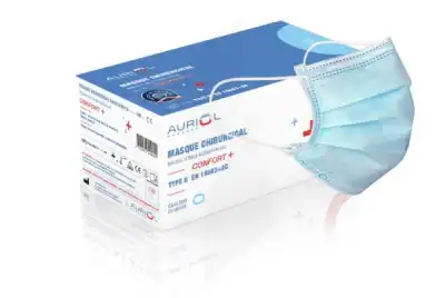 Auriol Masque Adulte Type Iir Bleu Boîte De 50 à Pau