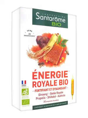 Santarome Bio Energie Royale Solution Buvable 20 Ampoules/10ml à Ondres