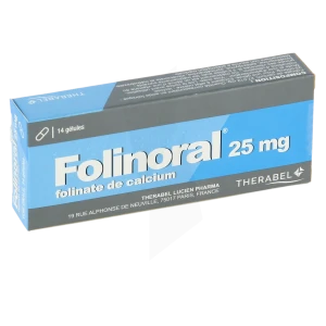 Folinoral 25 Mg, Gélule