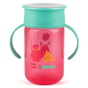 Suavinex Tasse 360° +6mois Rose 200ml
