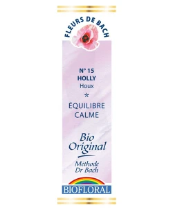 Biofloral Fleurs De Bach N°15 Holly Elixir