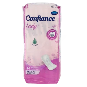 Confiance Lady Protection Anatomique Incontinence 1.5 Gouttes Sachet/14