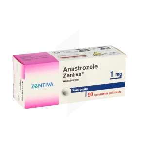 Anastrozole Zentiva 1 Mg, Comprimé Pelliculé