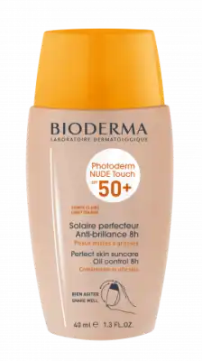 Bioderma Photoderm Nude Touch Spf50+ Crème Teinté Claire Fl/40ml à ST-PIERRE-D'OLERON
