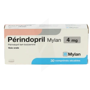 Perindopril Mylan 4 Mg, Comprimé Sécable