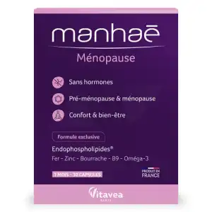 Acheter Nutrisanté Manhae Caps Ménopause B/30 à Blere