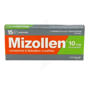 Mizollen 10 Mg, Comprimé à Libération Modifiée