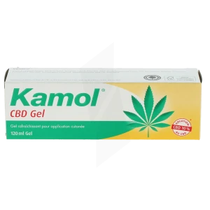 Kamol Cbd Gel Rafraîchissant T/120ml