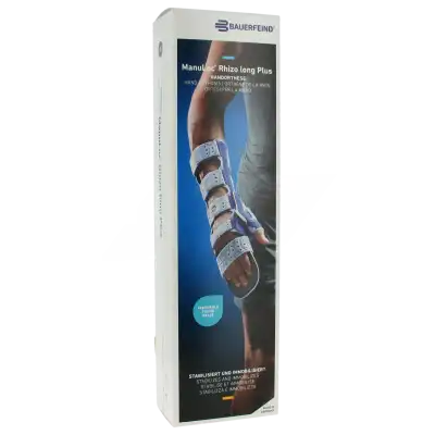Manuloc Rhizo L+ Orthèse Poignet-pouce Stabilisatrice Titane Droite T2 à RUMILLY