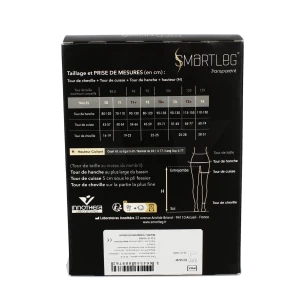 Smartleg® Transparent Classe Ii Collant Radieuse Soft Taille 3 Normal Pied Fermé