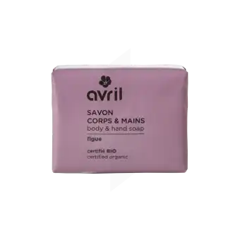 Avril Savon Corps & Mains Figue Bio 100g