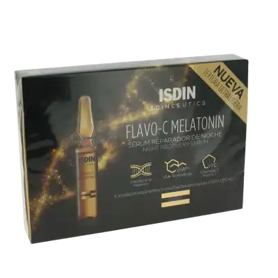 Isdin Flavo C Melatonin Sérum 10 Ampoules/2ml à Gardanne