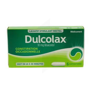 Dulcolax 10 Mg, Suppositoire