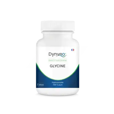 Dynveo Glycine Pure En Poudre Acide Aminé 250g à ST-ETIENNE-DE-TULMONT