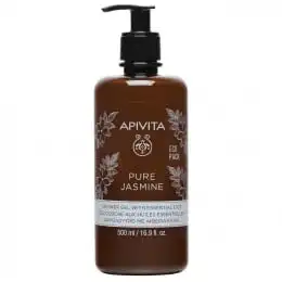 Apivita - Pure Jasmine Gel Douche Aux Huiles Essentielles Avec Jasmin Ecopack 500ml