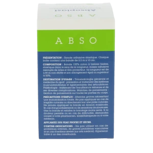 Absoplast Bande Adhésive élastique 2,5 M X 10 Cm