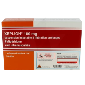 Xeplion 100 Mg, Suspension Injectable à Libération Prolongée