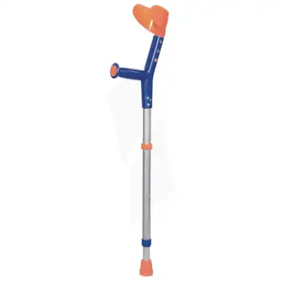 Herdegen - Canne Anglaise Enfant - Bleu/orange à Saint-Calais