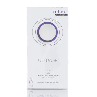 Reflex Ultra+ Préservatif B/12