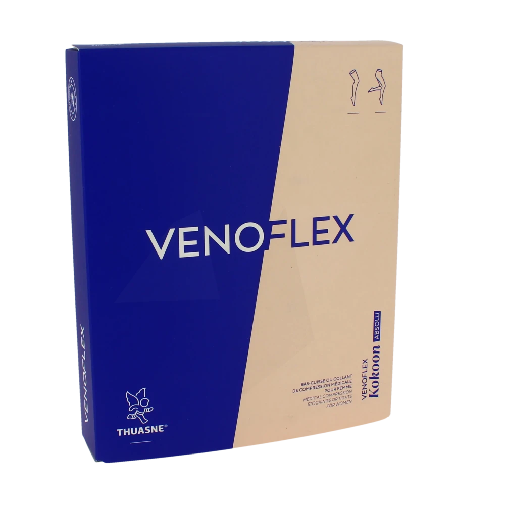 Venoflex Kokoon Absolu 2 Bas Cuisse- Femme Beige Naturel Taille 0n