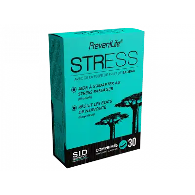 Sid Nutrition Preventlife Stress Comprimés B/30 à VITROLLES