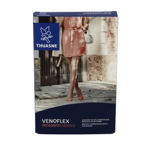 Venoflex Kokoon Absolu 2 Chaussette Mollet- Femme Beige Naturel Taille 0n